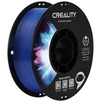 PETG CR пластик Creality Transparent Blue прозрачный синий (1кг) 1064214795