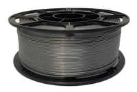 PETG пластик ABSmaker Серебристый 1,75 мм (1 кг) 118328805
