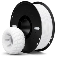 TPU 95A пластик Elegoo White Белый 1,75 мм (1кг) 1281650522