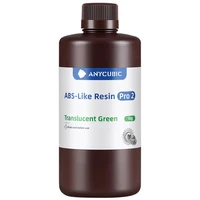 Фотополимерная смола Anycubic ABS-Like Resin Pro2 Translucent Green - Зеленая прозрачная (1кг) 629334415