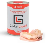 Фотополимерная смола Gorky Liquid Dental Surgical LCD (1кг) 261380617