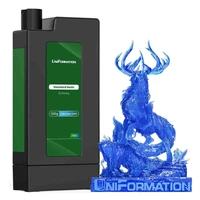Фотополимерная смола Uniformation Standard Resin Clear Blue (Прозрачный Синий) (1200 гр) 1140057447