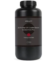 Фотополимер Creality Standard Rigid Plus Transparent Red прозрачный красный (1 кг) 585672795