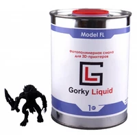 Фотополимерная смола Gorky Liquid Model FL Grey серая (1кг) 1858633785