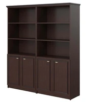 Шкаф-стеллаж RAUT RHC 180.5, венге магия, 1808х466х2023 мм 2013655793