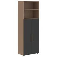 Шкаф-стеллаж широкий VELION VHCS 80.6, яшма черный/кобра, 800х430х2253 мм 857470905