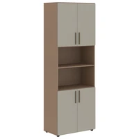 Шкаф-стеллаж широкий VELION VHCS 80.4, аметист/кобра, 800х430х2253 мм 218305026