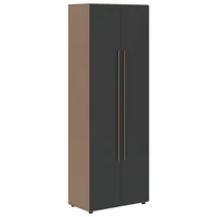 Шкаф высокий широкий VELION VHCS 80.1, яшма черный/кобра, 800х430х2253 мм 898544797