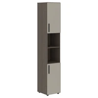 Шкаф-стеллаж узкий VELION VHCS 40.4, аметист/дуб сильвер , 400х430х2253 мм 1583866118