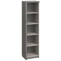 Стеллаж высокий WOOD&amp;STONE СФ-534501, дрифтвуд/бетон чикаго темный, 537х455х2083 мм 355443754