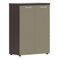 Шкаф средний TORR LUX TLMC 85.1, капучино/венге магия z, 856х450х1203 мм 2065069462