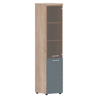 Шкаф комбинированный TORR LUX TLHC 42.2(R), серо-голубой/дуб каньон z, 432х450х1968 мм 993241071