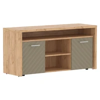 Тумба с фригобаром TORR LUX TLTF-3D, капучино/дуб бофорд, 1640х550х800 мм 351265535
