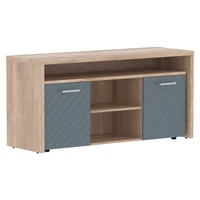 Тумба с фригобаром TORR LUX TLTF-3D, серо-голубой/дуб каньон, 1640х550х800 мм 1421479309