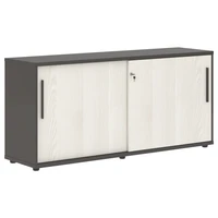 Шкаф низкий EDIS ELC 1643, ясень траун/мокко, 1606х430х750 мм 1304412907