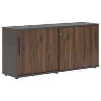 Шкаф низкий EDIS ELC 1643, дуб денвер темный/мокко, 1606х430х750 мм 1100261465