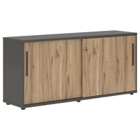 Шкаф низкий EDIS ELC 1643, дуб денвер светлый/мокко, 1606х430х750 мм 533451566