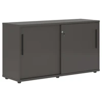 Шкаф низкий EDIS ELC 1343, мокко/черный, 1346х430х750 мм 753073481