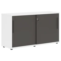 Шкаф низкий EDIS ELC 1343, мокко/мокко/белый, 1346х430х750 мм 1489659784