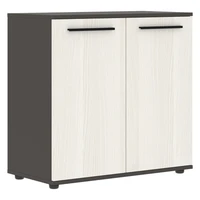 Шкаф низкий EDIS ELCS 85.1, ясень траун/черный/мокко, 852х430х832 мм 1179807583