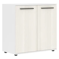 Шкаф низкий EDIS ELCS 85.1, ясень траун/мокко/белый, 852х430х832 мм 1048334052