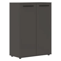 Шкаф низкий EDIS ELCS 85.1, мокко/черный, 852х430х832 мм 902815746