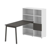 Стол-стеллаж EDIS L ELRST 1113, мокко/мокко, 1790х1120х1355 мм 1078272143