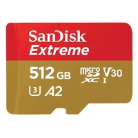 Карта памяти SanDisk Extreme 512Gb microSDXC Class 10 UHS-I U3 V30 125652347