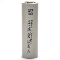 Аккумулятор MOLICEL INR21700 P42A 4000mAh 45A 1890375979