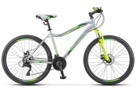 Велосипед Stels Miss-5000 MD V020 Серебристый/Салатовый (LU096322) 2008589348