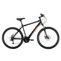 Велосипед Black One Hooligan 26 D черный/коричневый/черный 2021-2022 600612685