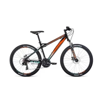 Велосипед 26' Forward Flash 26 2.2 disc Черный/Оранжевый 20-21 г 1906457395