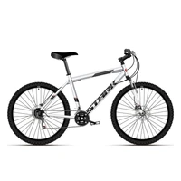Велосипед Stark'21 Respect 27.1 D Microshift серебристый/черный 1126548986