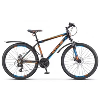 Велосипед Stels Navigator 620 MD V010 Чёрный/Синий/Оранжевый (LU088804) 952161223