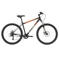 Велосипед Stark'23 Respect 27.1 D Microshift черный/оранжевый/серый 264014675