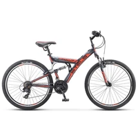 Велосипед Stels Focus 26' V 18 sp V030 Черный/Красный (LU086305) 787268752