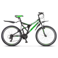 Велосипед Stels Challenger V 26' Z010 Черный/Зеленый (LU093654) 611723719
