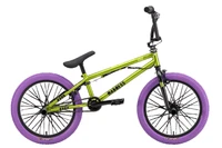 Велосипед Stark'24 Madness BMX 3 зеленый металлик/черный, зеленый/фиолетовый HQ-0014146 157115084