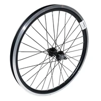 Колесо 20" переднее в сборе VelRosso, двойной алю. обод, гайки, V-brake WSM-20FV 1591495666