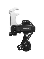 Переключатель задний Shimano Tourney TY200 GS 6/7ск крепление на ось черный ERDTY200GSLB 417176483