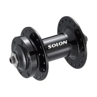 Втулка передняя Solon DH802F 36H disc M9*100mm эксцент.,черная 415253446