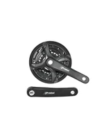 Шатуны (система) PROWHEEL TA-CQ01*24/34/42T*160MM ALLOY CRANK, CHAINLINE:48,5, под квадрат, черный 430298212