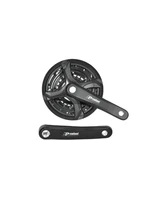 Шатуны (система) PROWHEEL TA-CQ02*24/34/42T*152MM ALLOY CRANK, CHAINLINE:48,5, под квадрат, черный 2014339352