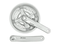 Шатуны (система) PROWHEEL TY-CM99 (48/38/28), 175mm, AL-6061-T6, под квадрат, серебро 1768308191