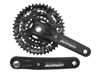 Шатуны (система) PROWHEEL BURNER-401-N,(44/32/22)AL-6061-T6,BCD:104/64,под квадрат 113,черный 1301467840