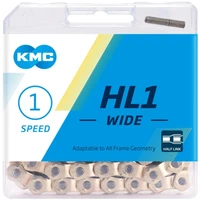 Цепь вело КМС-HL1 Half Link Gold 100 зв. 1 ск./Х106961 212808744