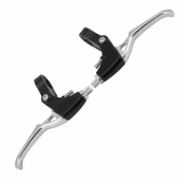 Ручки тормоза CLARKS CLK2B V-brake/кантилев., 2-пальца, алюм., черно-серебристые (3-272) 1780152852