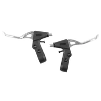 Ручки тормоза V-brake/кантелив., 2-3 пальца (50), алюм/пласт, сер.-черные (5-361516) 804327450