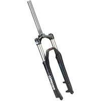 Вилка 26" 1-1/8" OMEGA ML RST амортизационная безрезьбовая, для дискового тормоза, алюм./магний чёрный/110012 2030612913