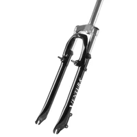 Вилка 20' VENTURA 1' аморт., резьба пруж.-эласт., V+D, сталь, черная (5-396002) 2042061173